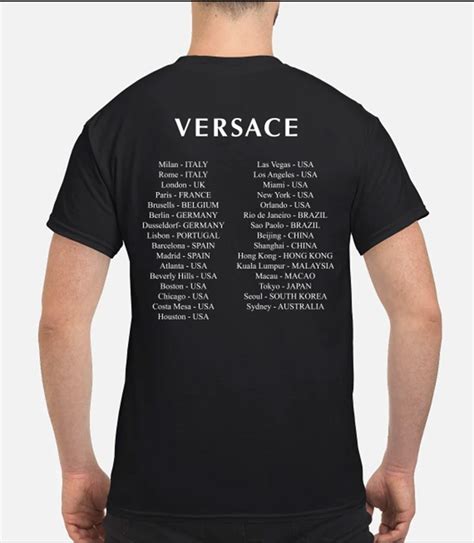 t shirt versace china|Versace China wholesale.